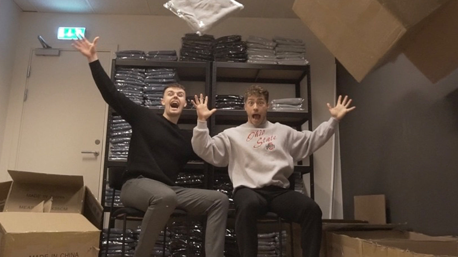 Grey sales tech pants