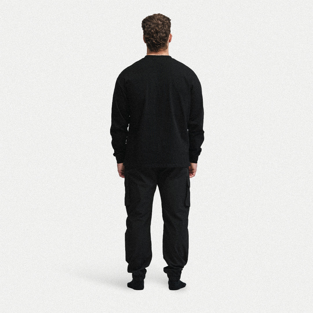 Oversized Long Sleeve - Black