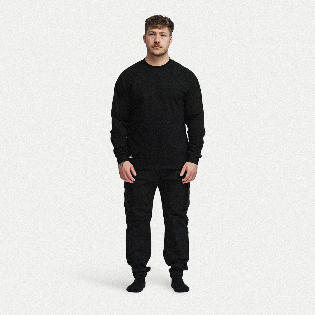 Oversized Long Sleeve - Black