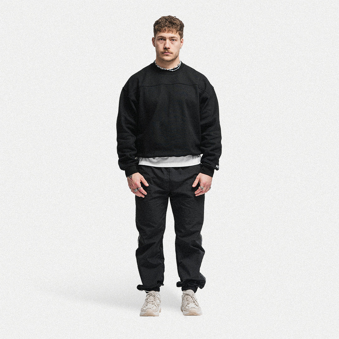 Oversized Sweatshirt - Black