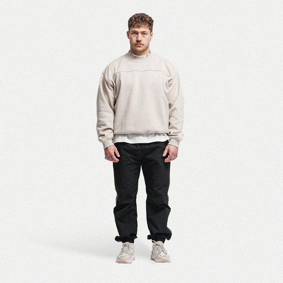 Oversized Sweatshirt - Sand