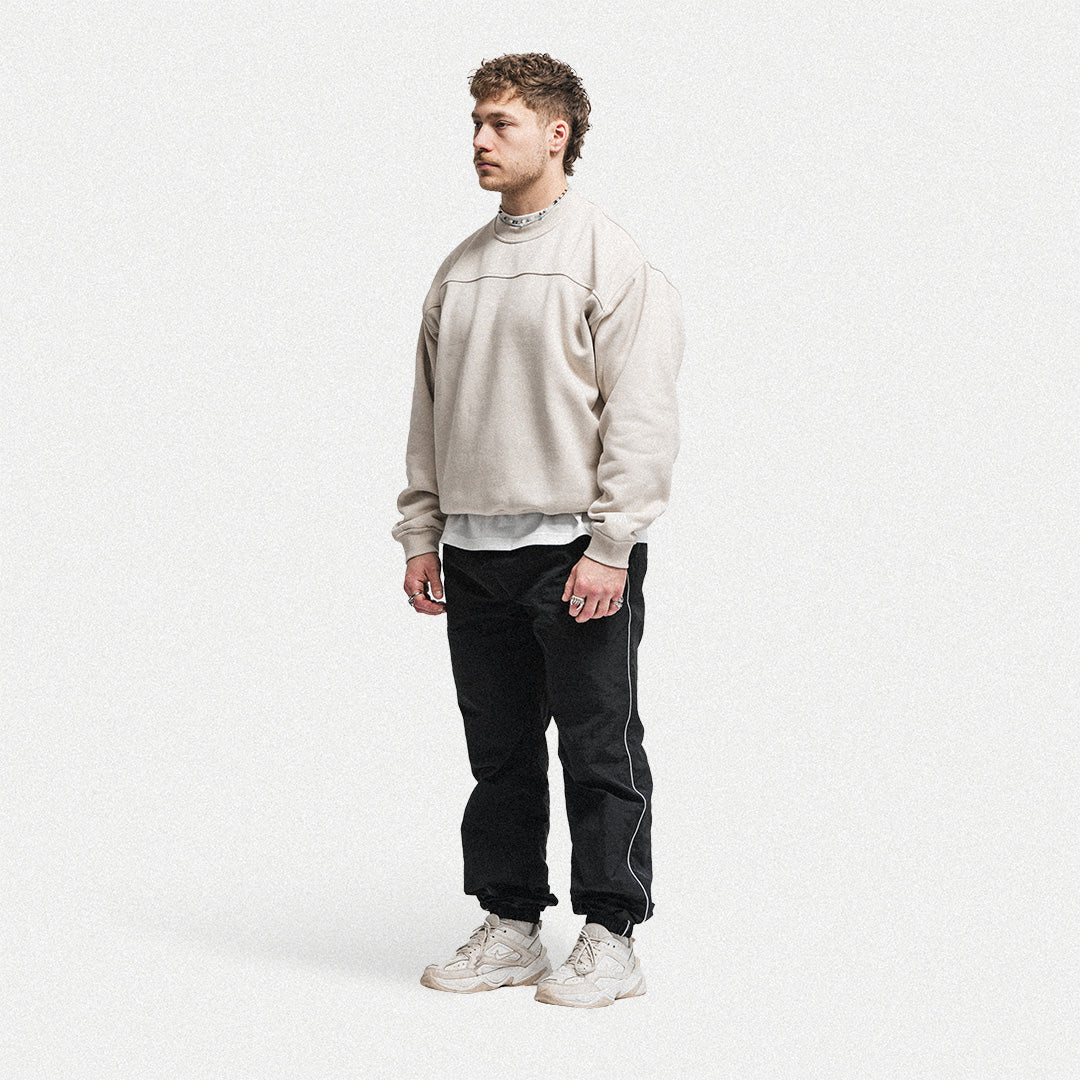 Oversized Sweatshirt - Sand