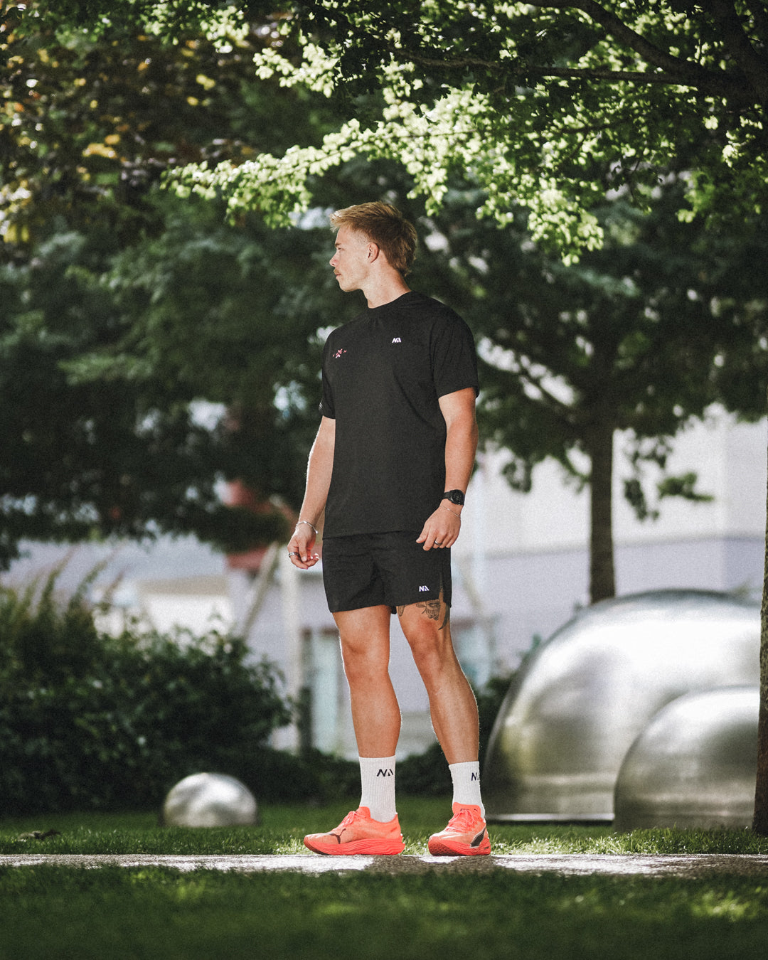 Running - Shorts - Black - NA x Søenx