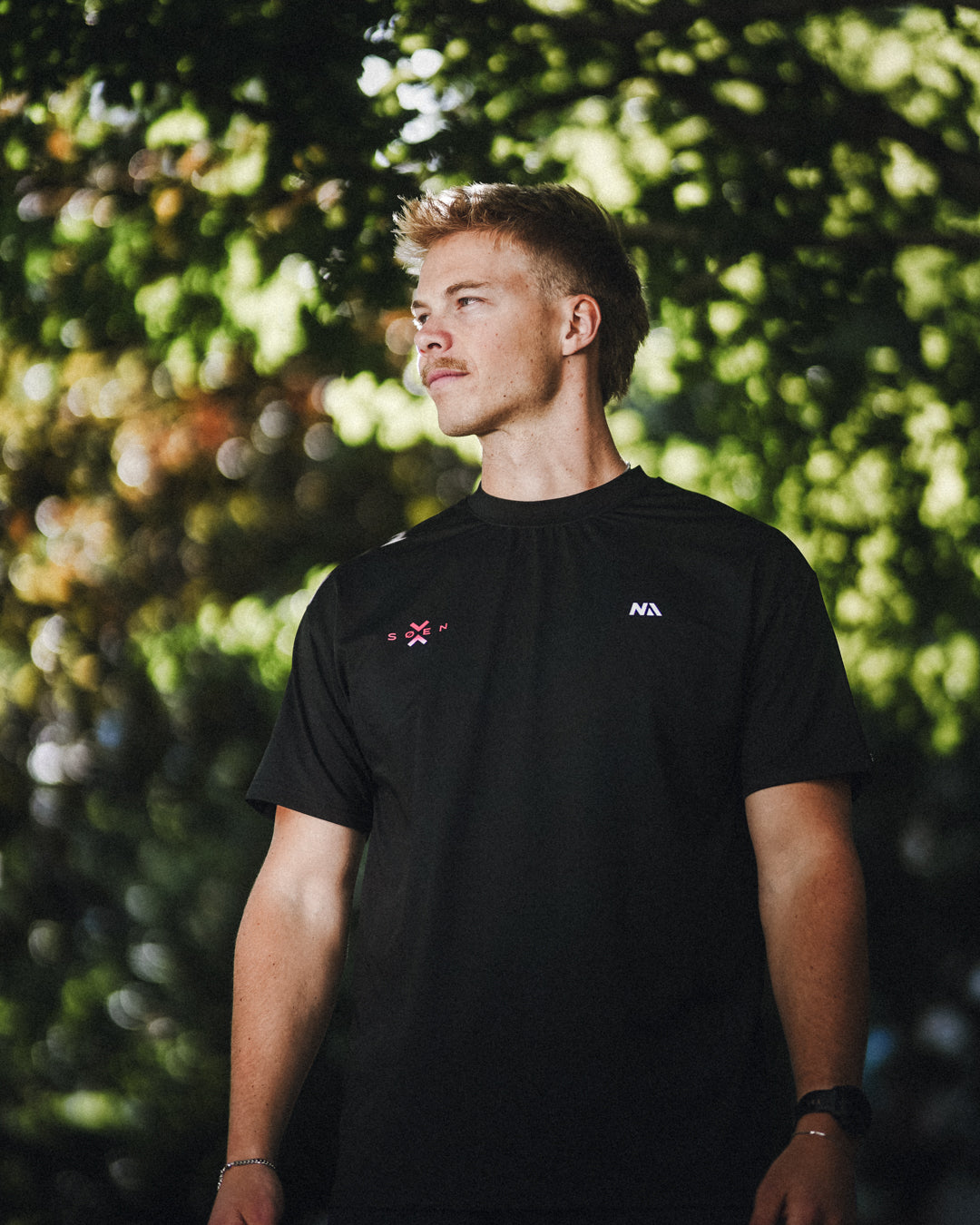 Running - T-shirt - Black - NA x Søenx