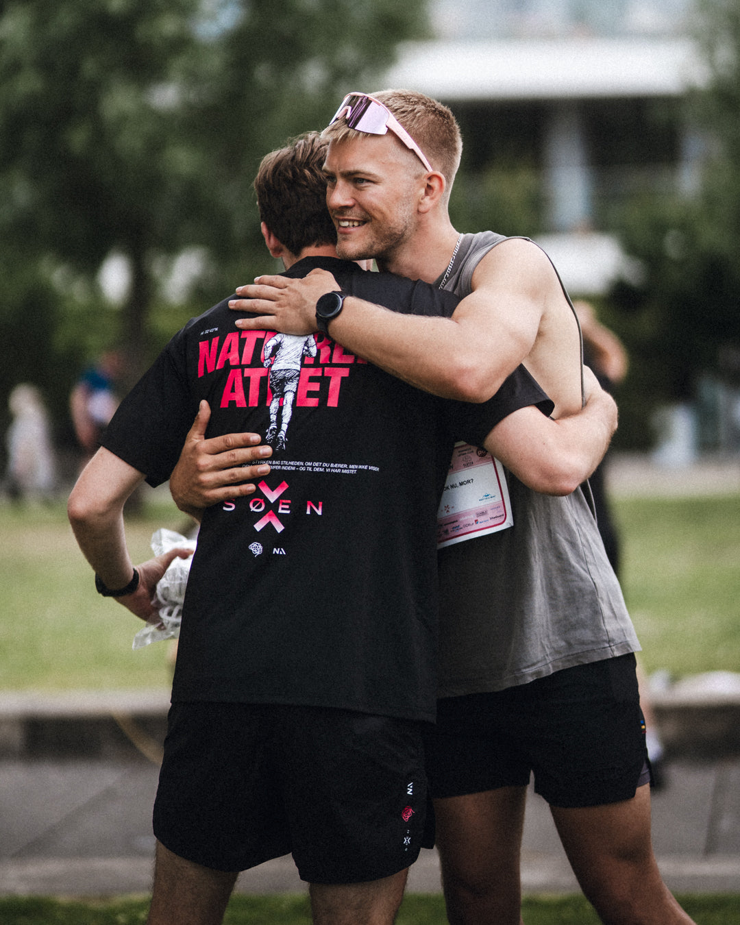 Running - T-shirt - Black - NA x Søenx