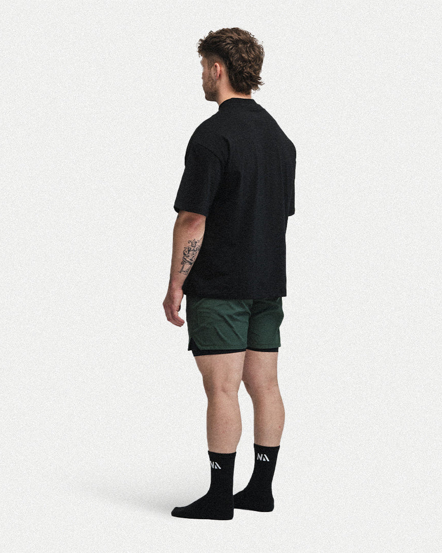 2 in 1 performance shorts fra Naturlig Atlet