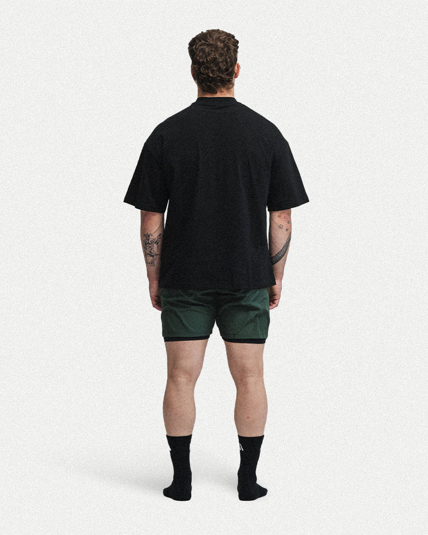 2 in 1 performance shorts fra Naturlig Atlet