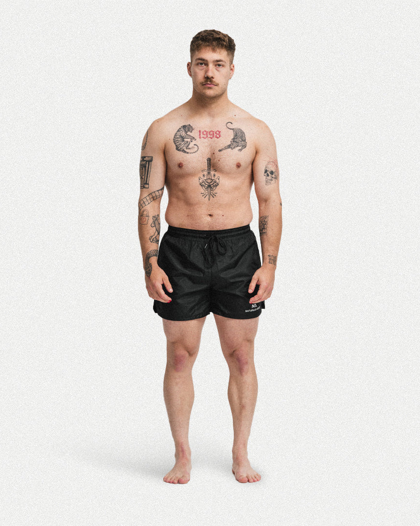 Swim Shorts - Black fra Naturlig Atlet