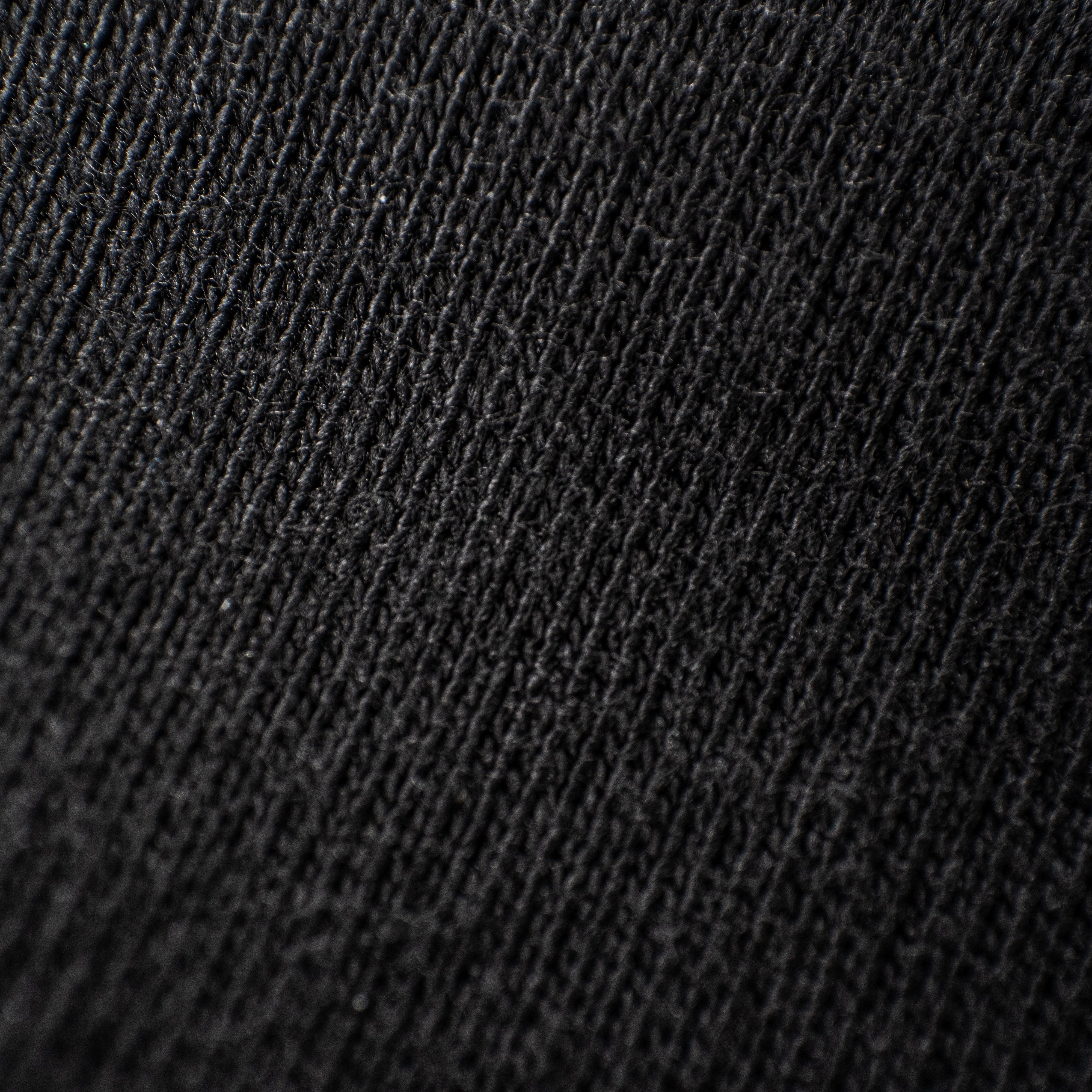 Übergroßes Langarmshirt – Schwarz