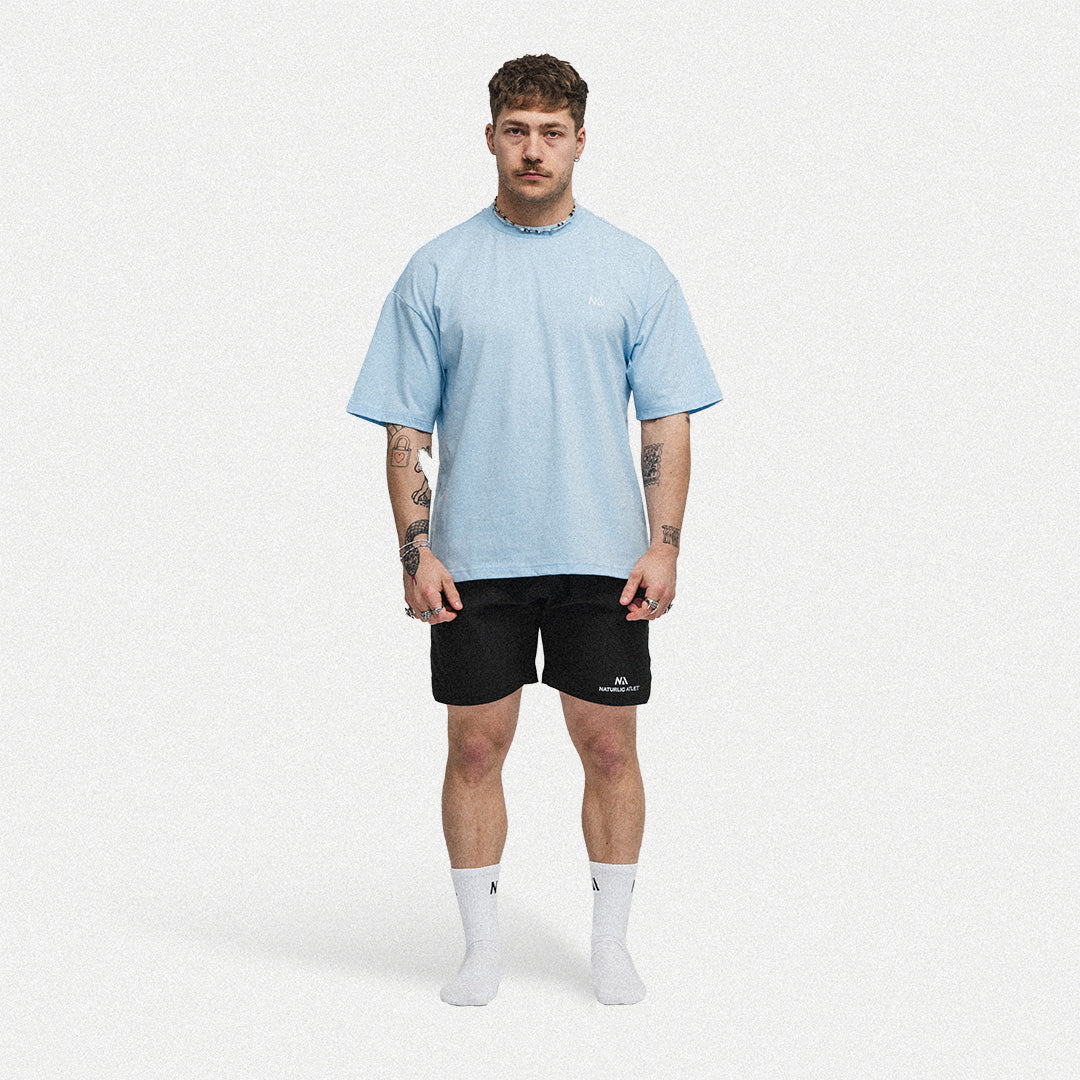 Oversized Lightweight - T-shirt - Ljusblå