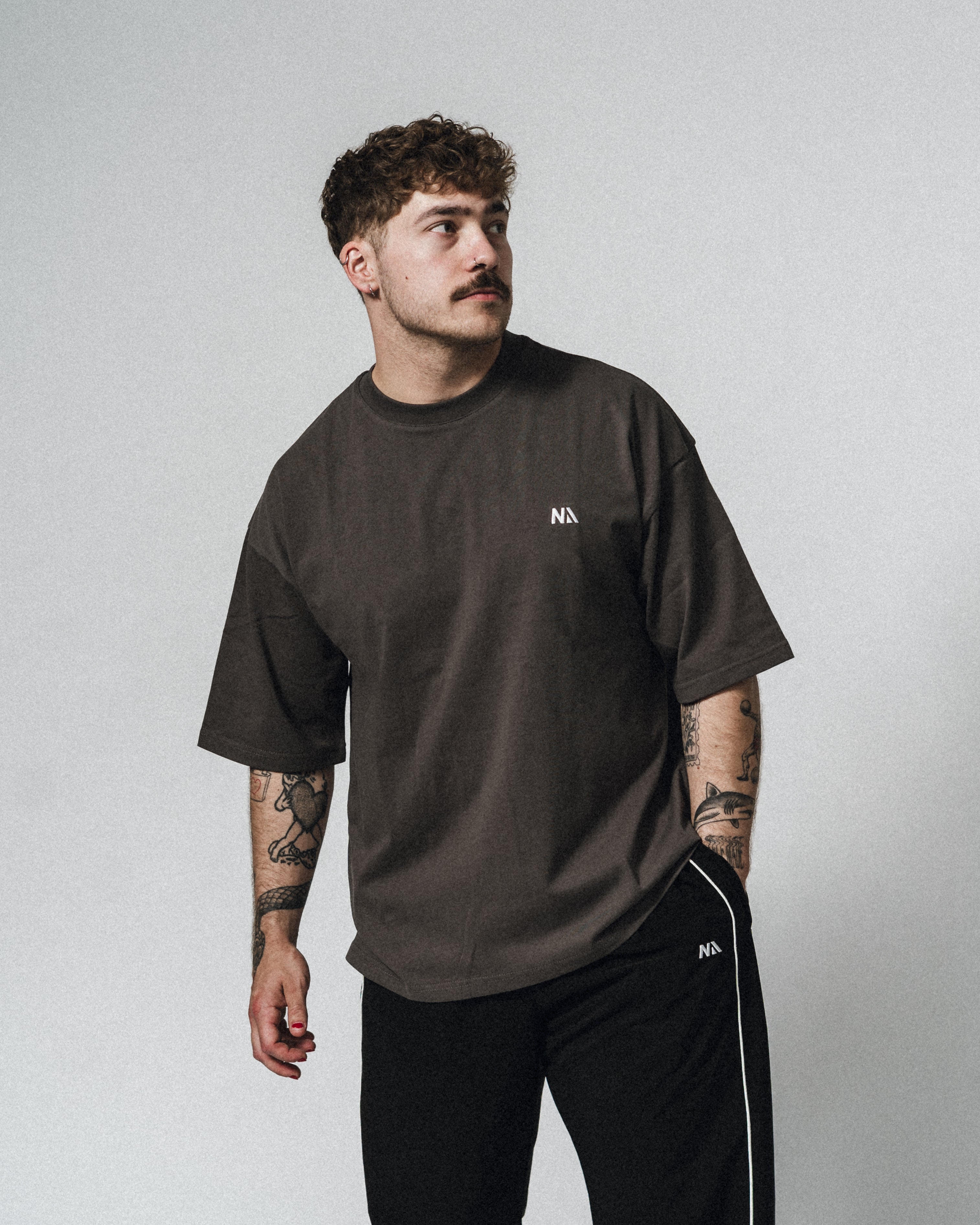 Oversized - t -shirt - black