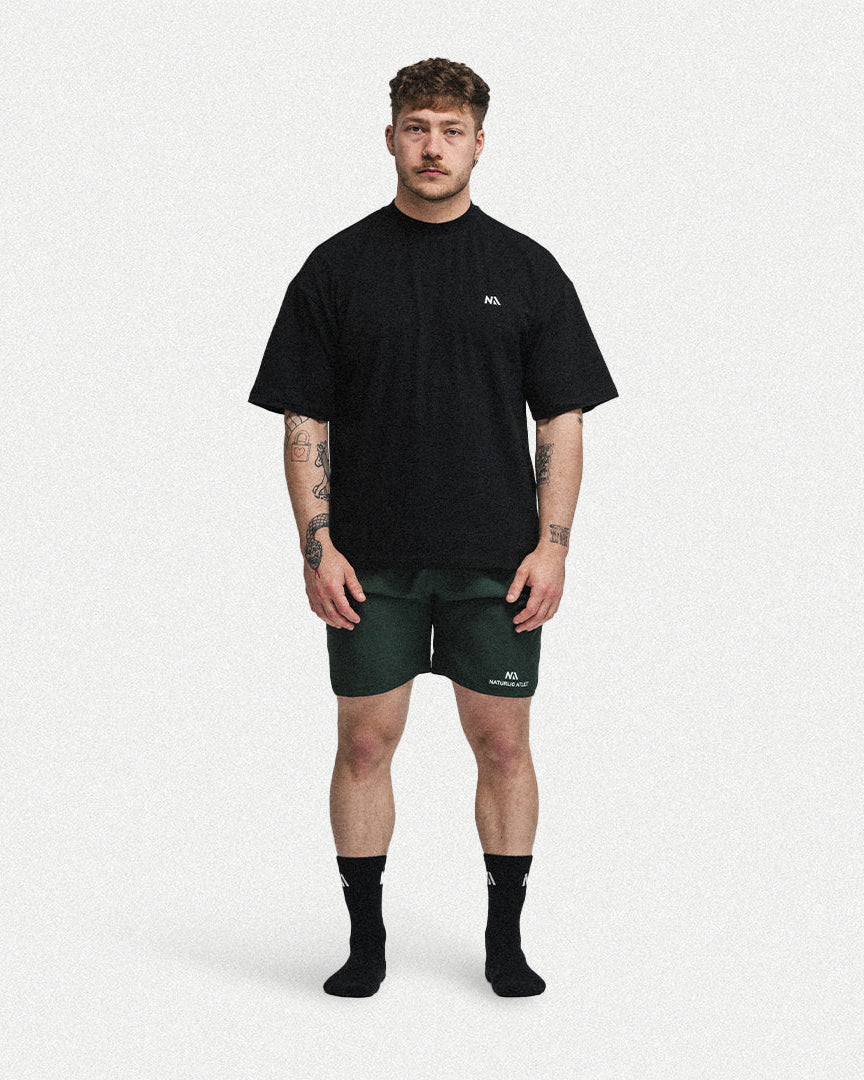 Performance - Shorts V.2 - BOTTLE GREEN fra Naturlig Atlet