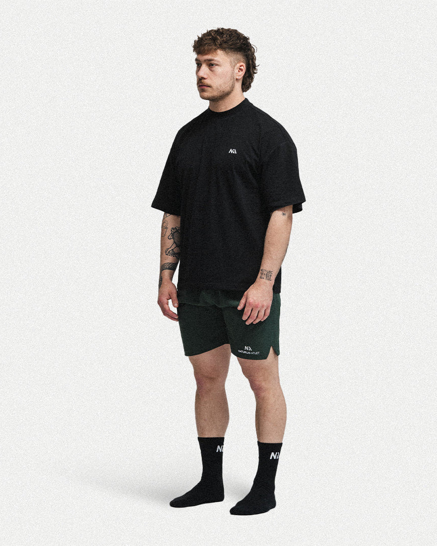 Performance - Shorts V.2 - BOTTLE GREEN fra Naturlig Atlet