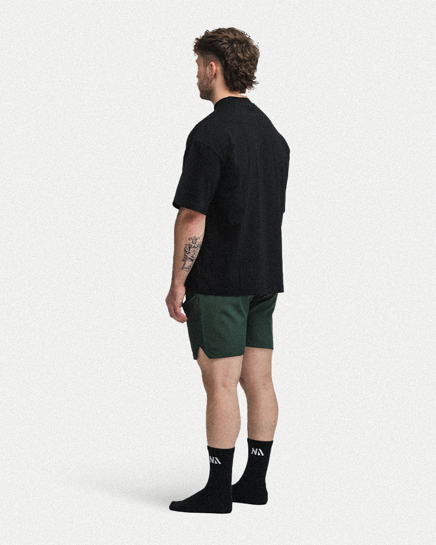 Performance - Shorts V.2 - BOTTLE GREEN fra Naturlig Atlet