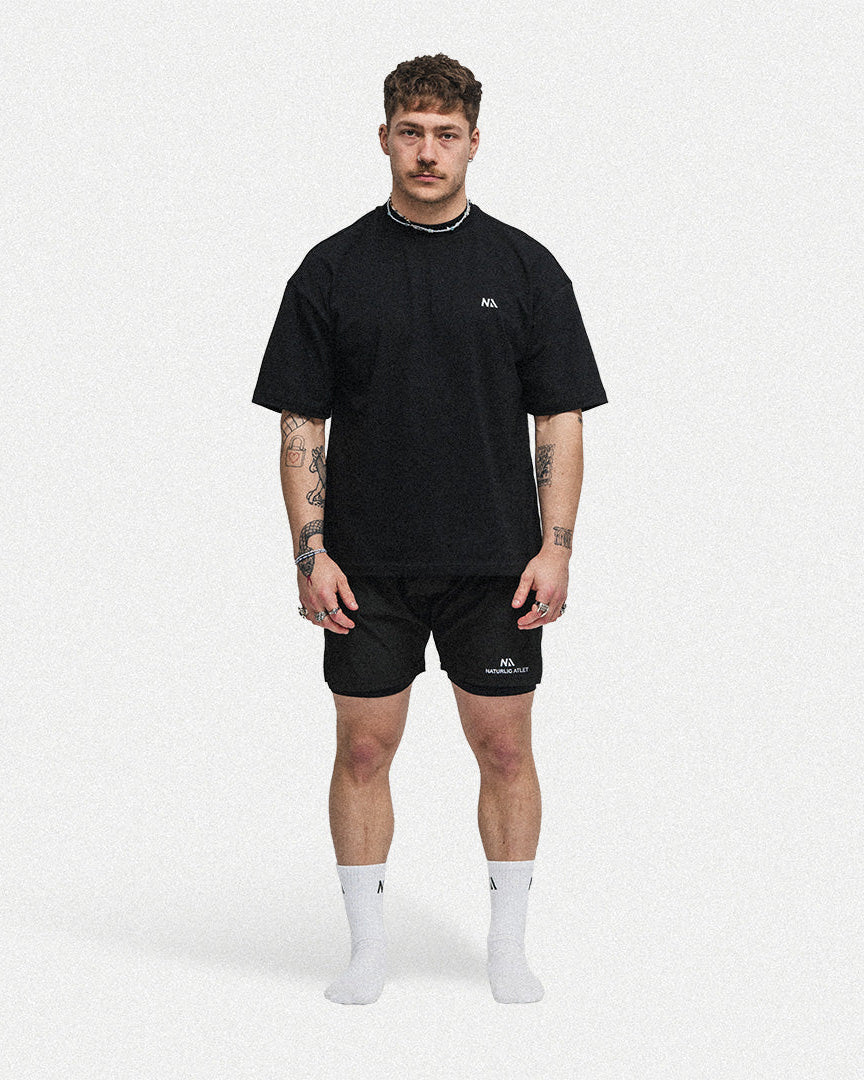 2 in 1 performance shorts fra Naturlig Atlet