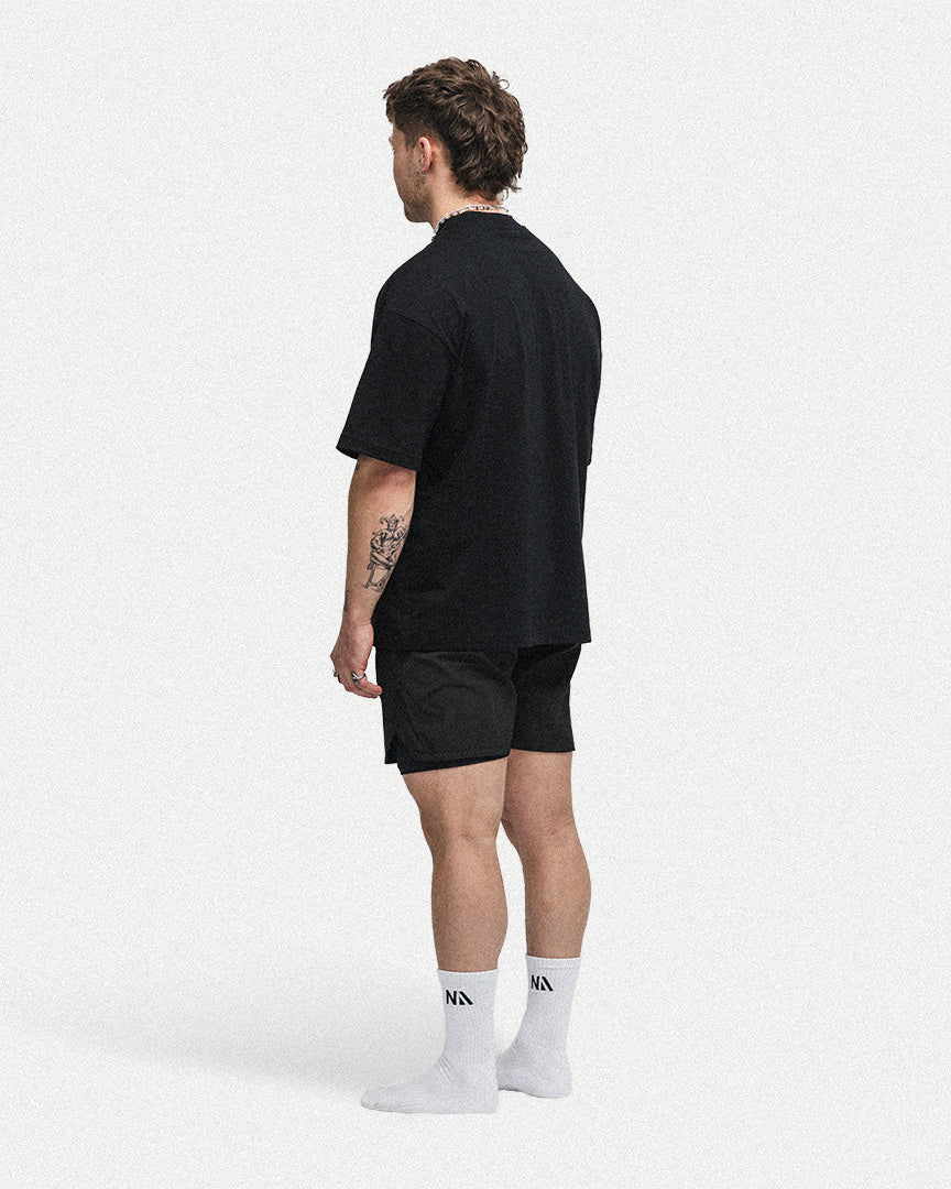 2 in 1 performance shorts fra Naturlig Atlet