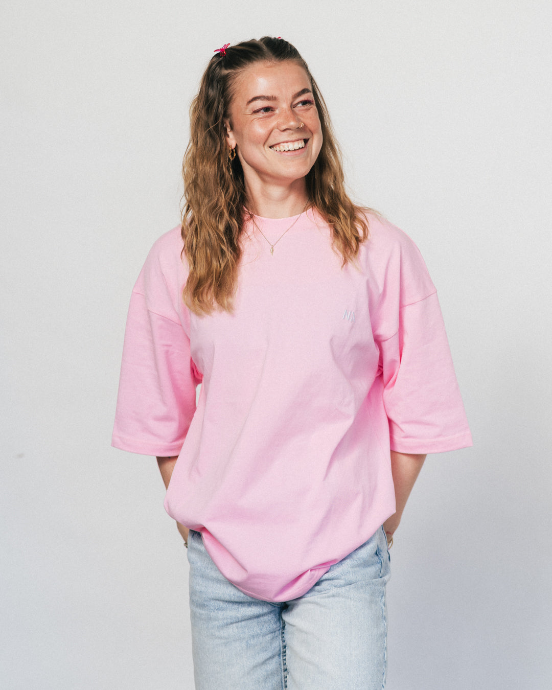 Oversized - T-shirt - Bubblegum
