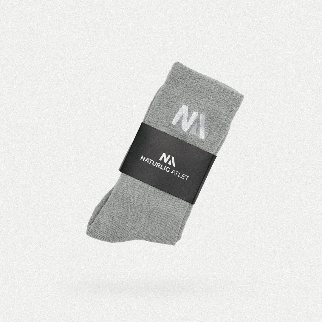 Natural Athlete - Socks - Stone Grey
